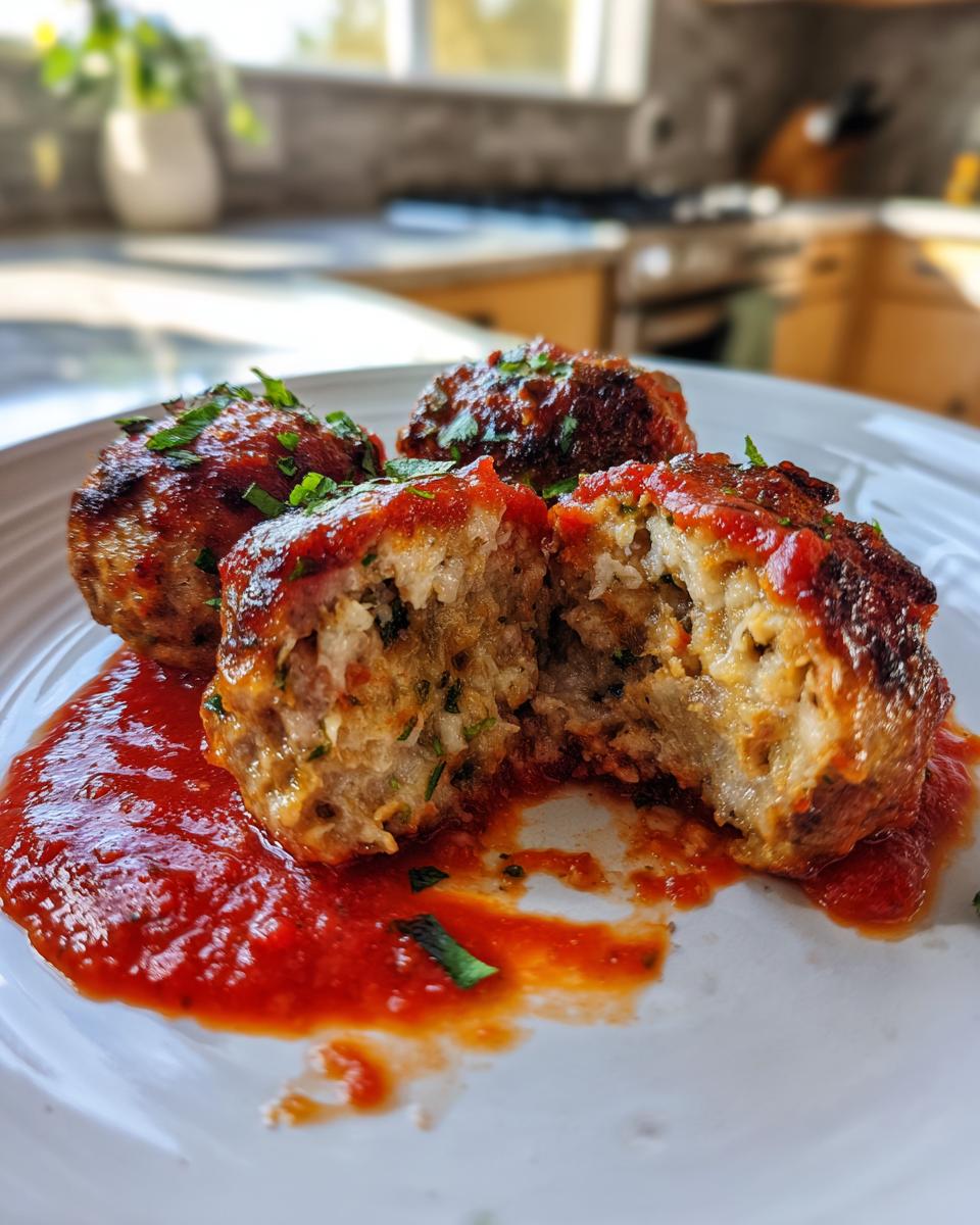 Melt-In-Your-Mouth Italian Meatballs - detail 1