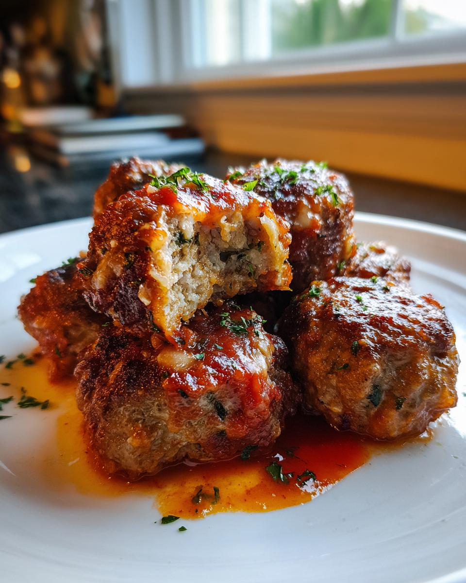 Melt-In-Your-Mouth Italian Meatballs - detail 3