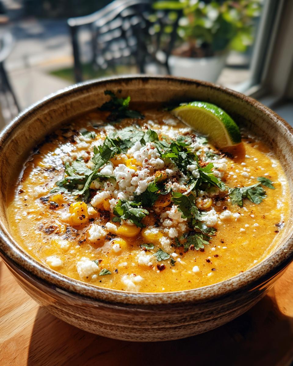 Mexican Street Corn Soup Crockpot - detail 3