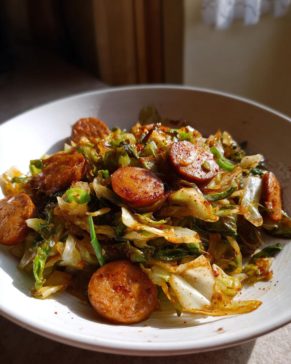 Sausage and Cabbage Stir Fry (30-Minutes) - detail 2