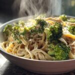 Slow Cooker Chicken Alfredo with Broccoli