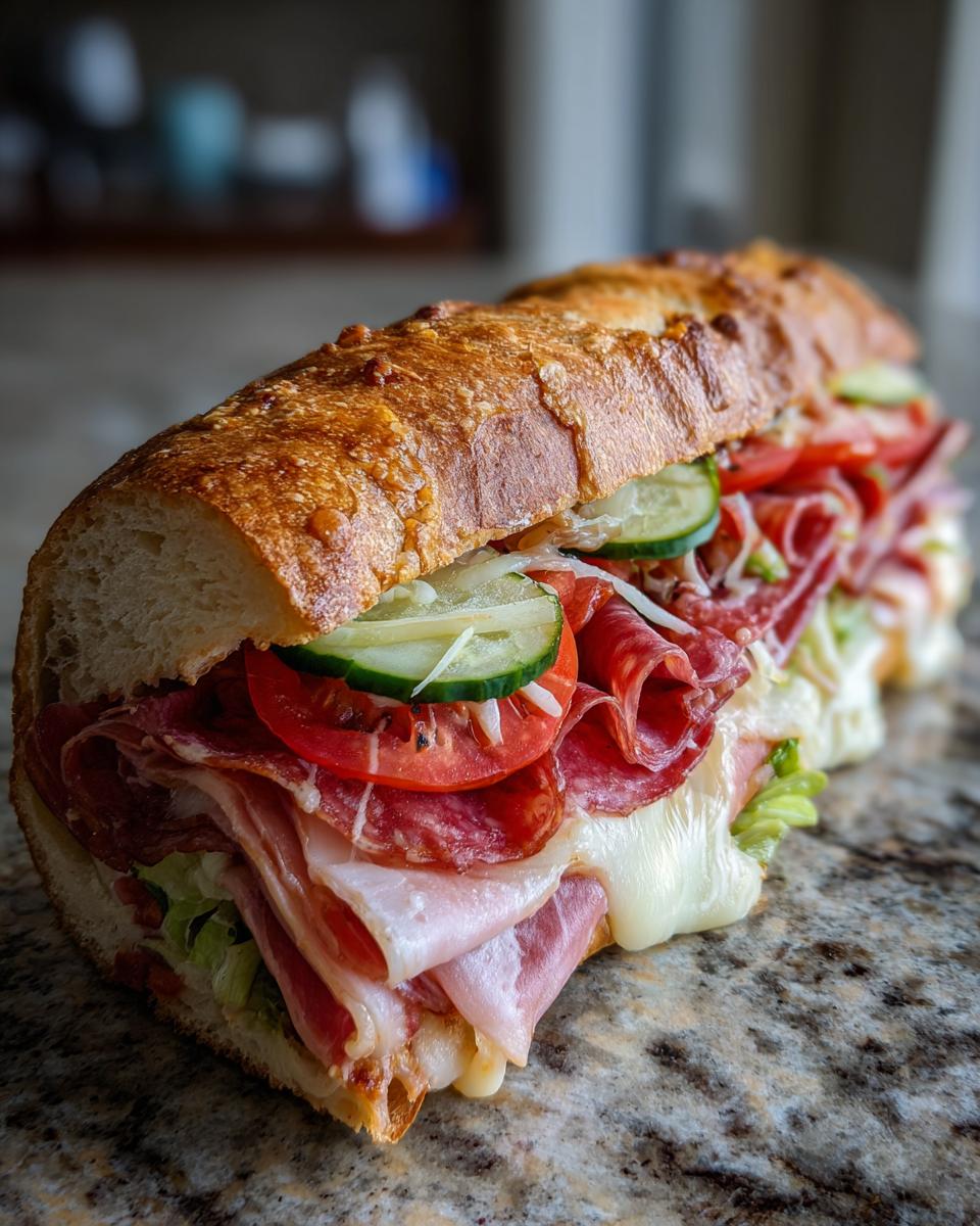 Toasted Italian Sandwich - detail 2