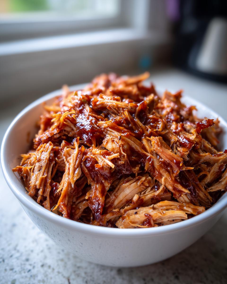 Zesty BBQ Chicken Crockpot - detail 1