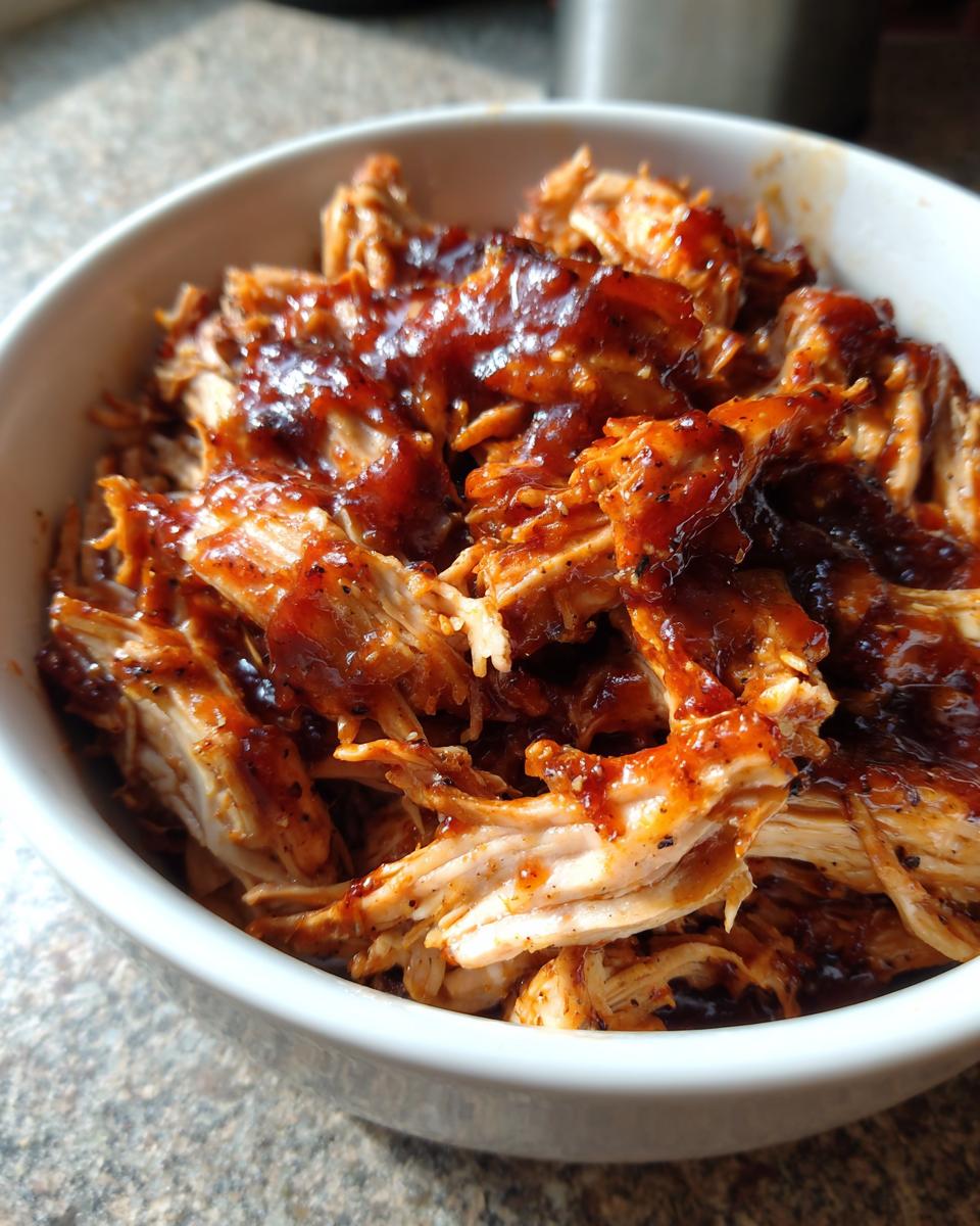Zesty BBQ Chicken Crockpot - detail 2