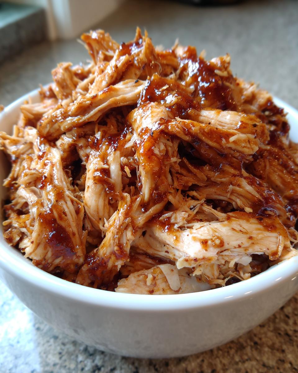 Zesty BBQ Chicken Crockpot - detail 3
