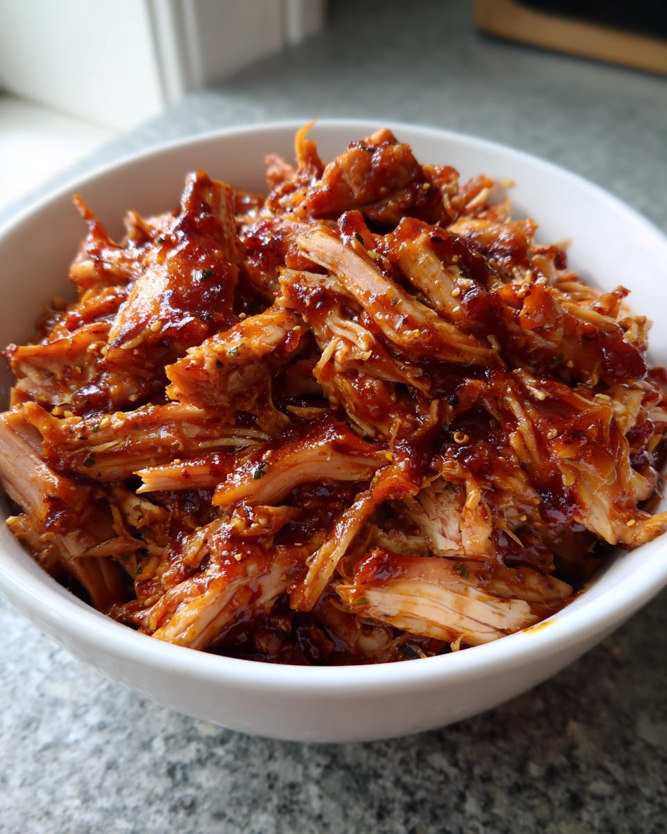 Zesty BBQ Chicken Crockpot - detail 4