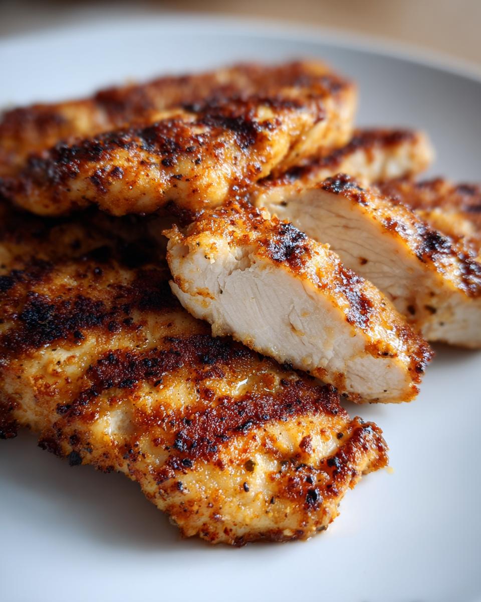 air fryer chicken tenders no breading - detail 2