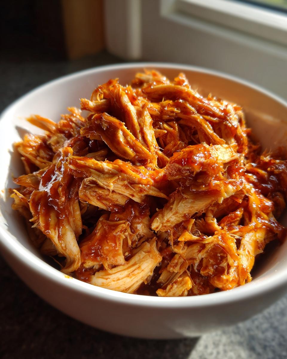 30-Minute Instant Pot BBQ Pulled Chicken - detail 1