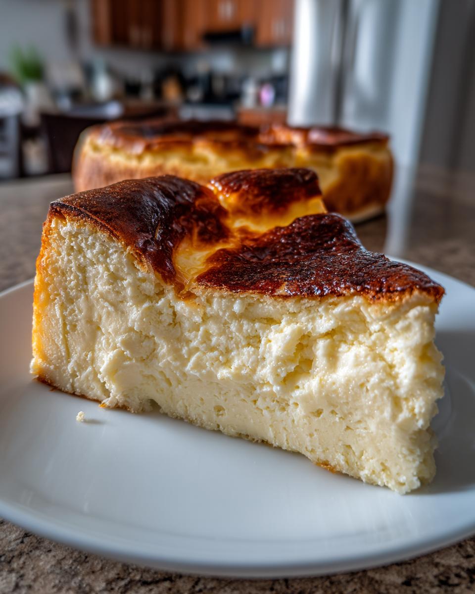 Burnt Basque Cheesecake - detail 3