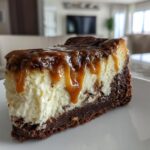 Caramel Brownie Cheesecake