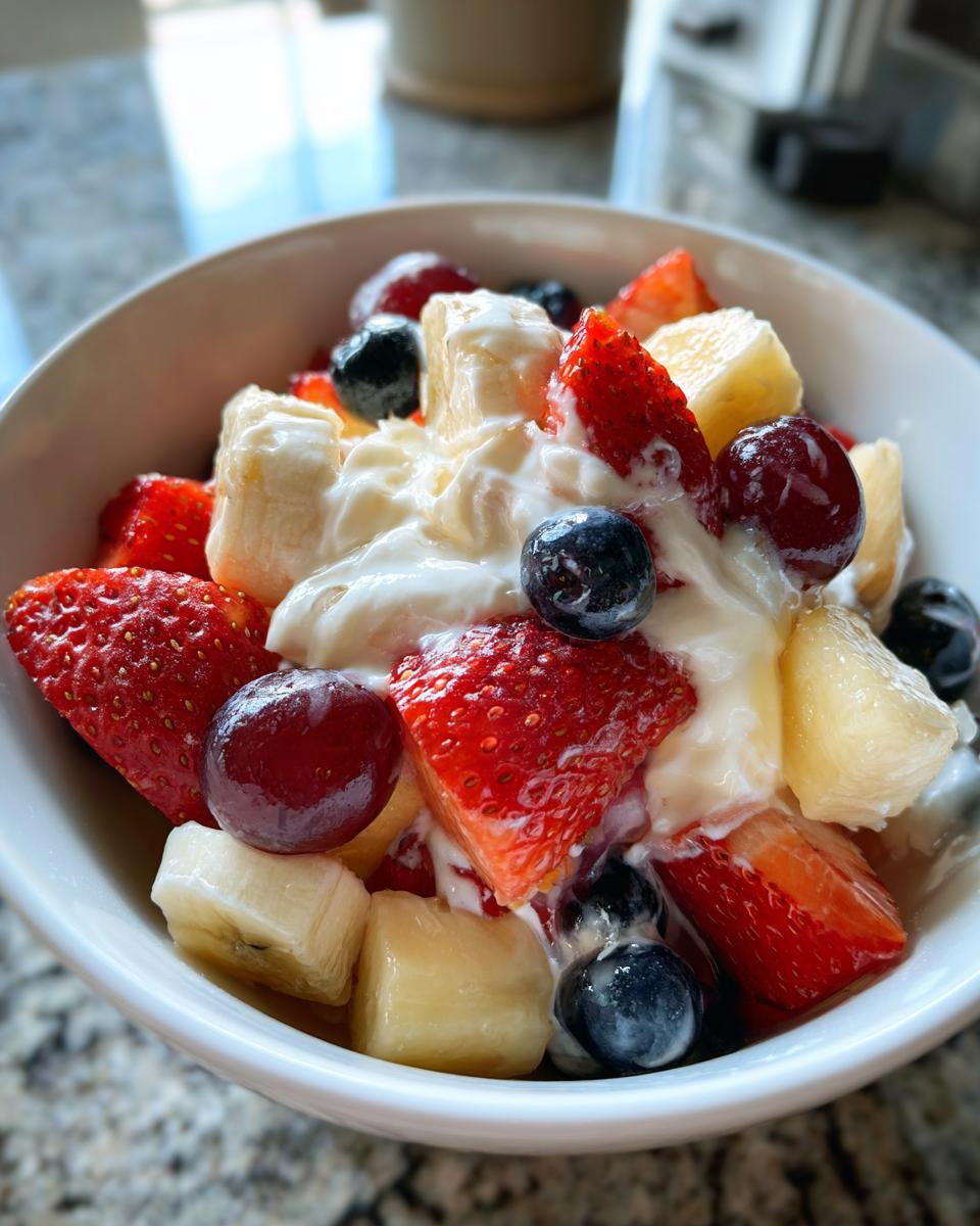 Cheesecake Fruit Salad - detail 1