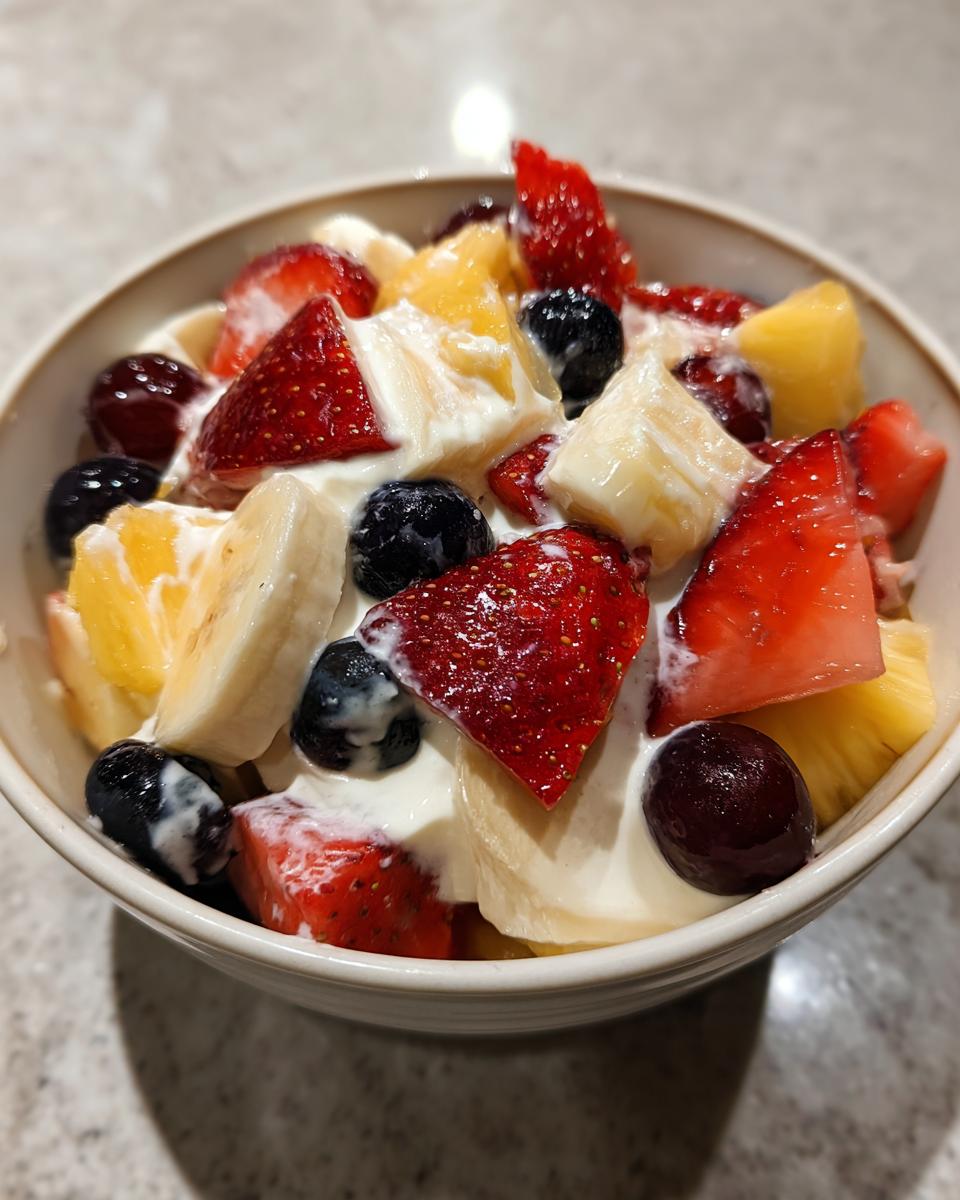 Cheesecake Fruit Salad - detail 3