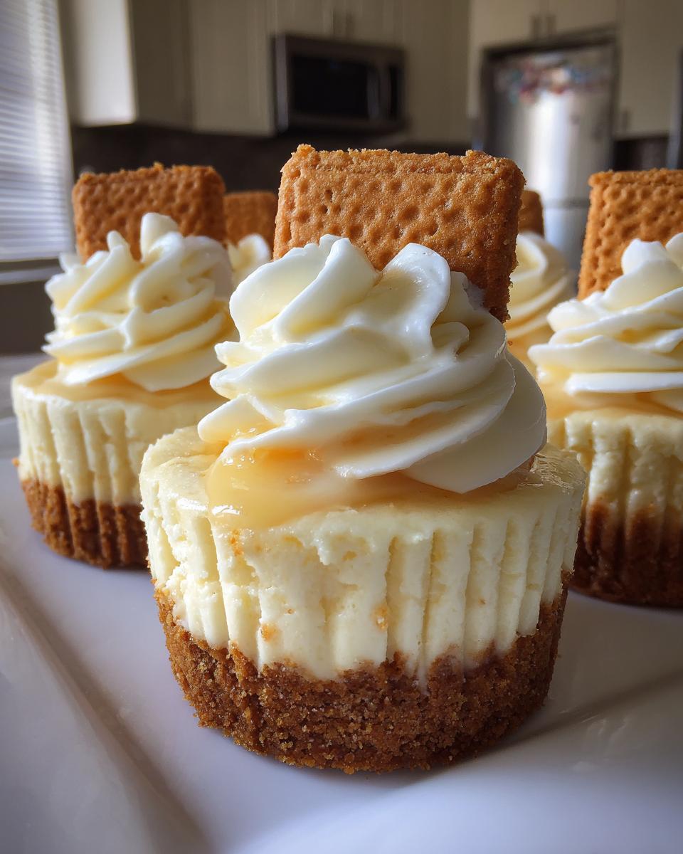 Creamy vanilla cheesecake cupcakes - detail 2