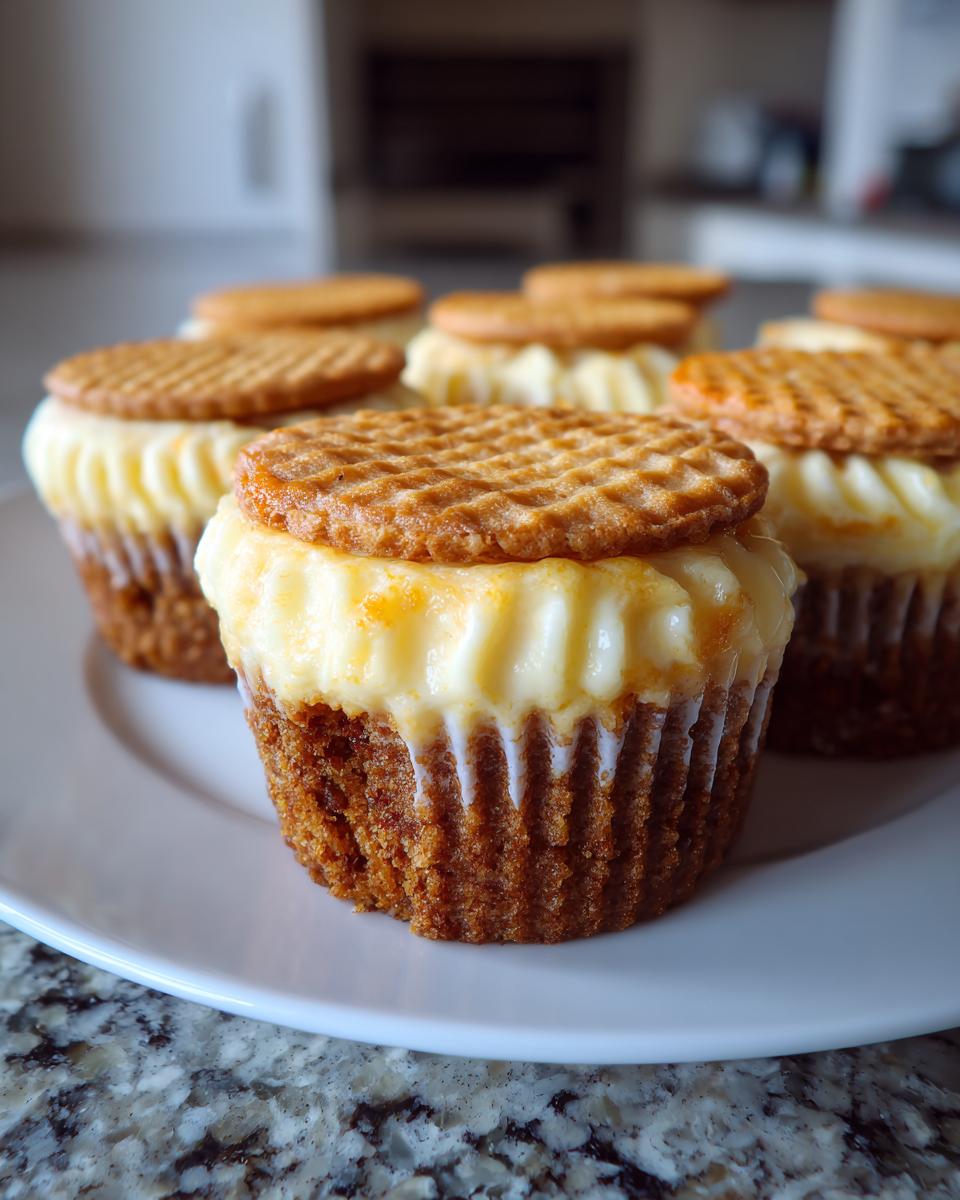 Creamy vanilla cheesecake cupcakes - detail 3