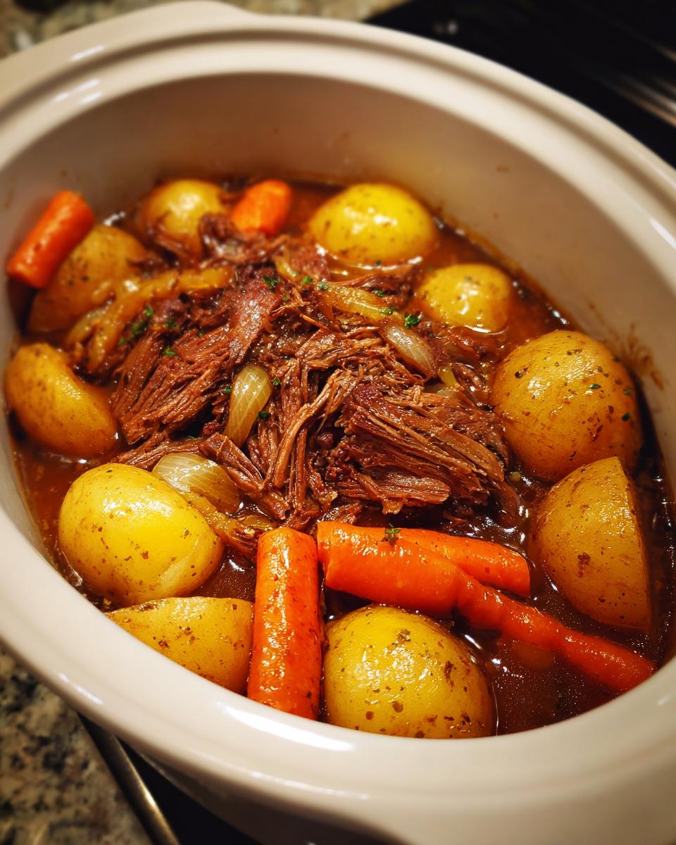 Crockpot Pot Roast Recipe - detail 2