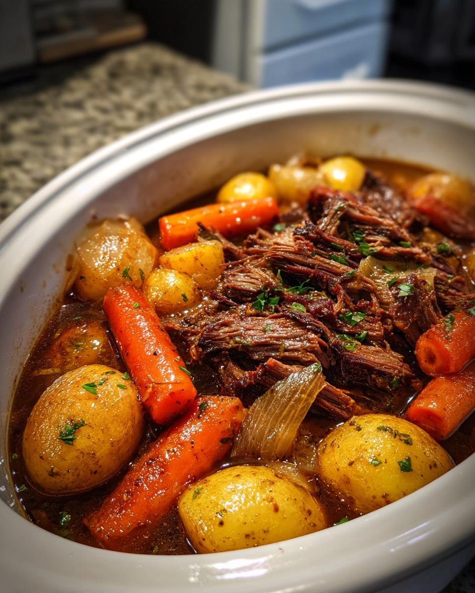Crockpot Pot Roast Recipe - detail 4