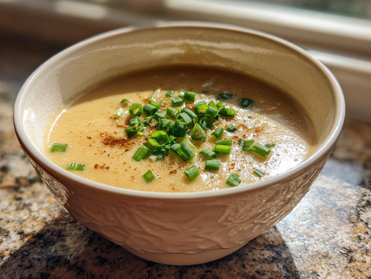 Irresistible Dairy-Free Baked Potato Soup in 30 Minutes