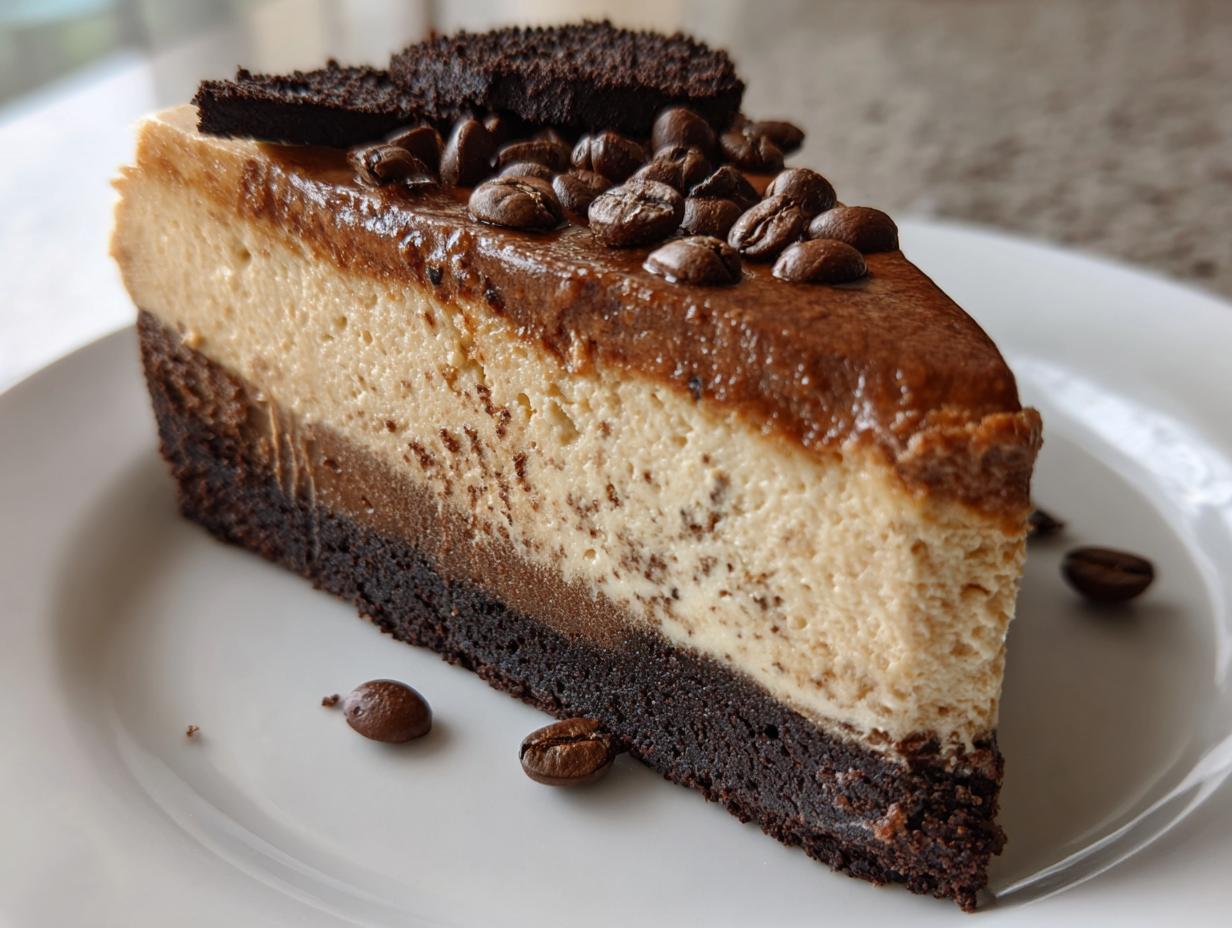 Irresistible Delicious Espresso Cheesecake in 6 Easy Steps
