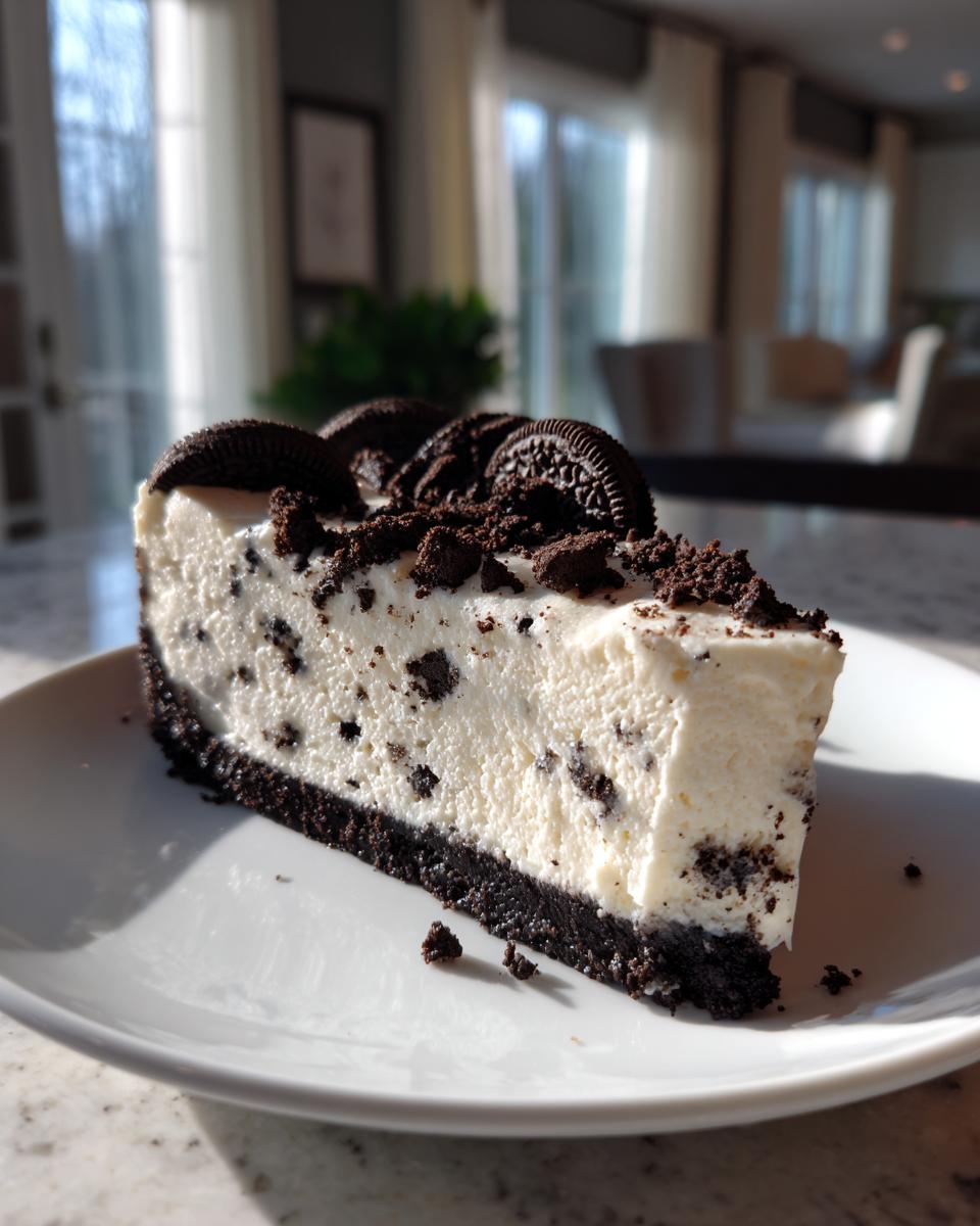 Delicious No-Bake Oreo Cheesecake - detail 1