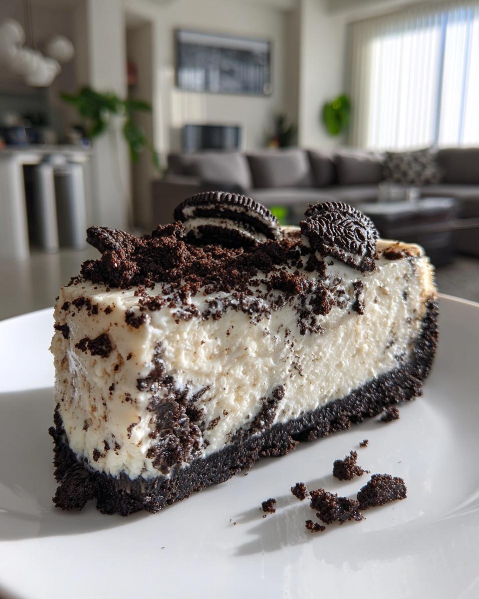 Delicious No-Bake Oreo Cheesecake - detail 2