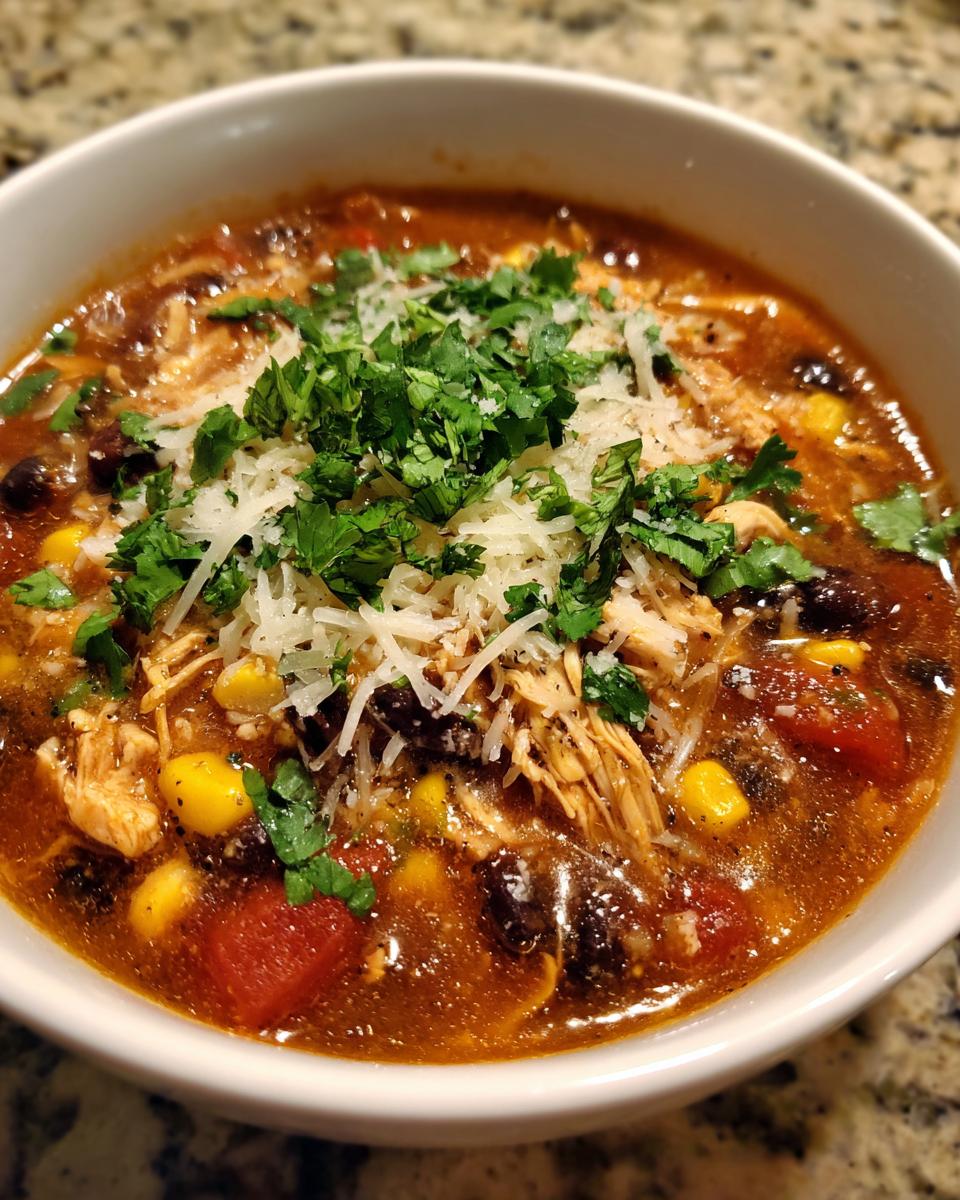 Easy Chicken Taco Soup - detail 2