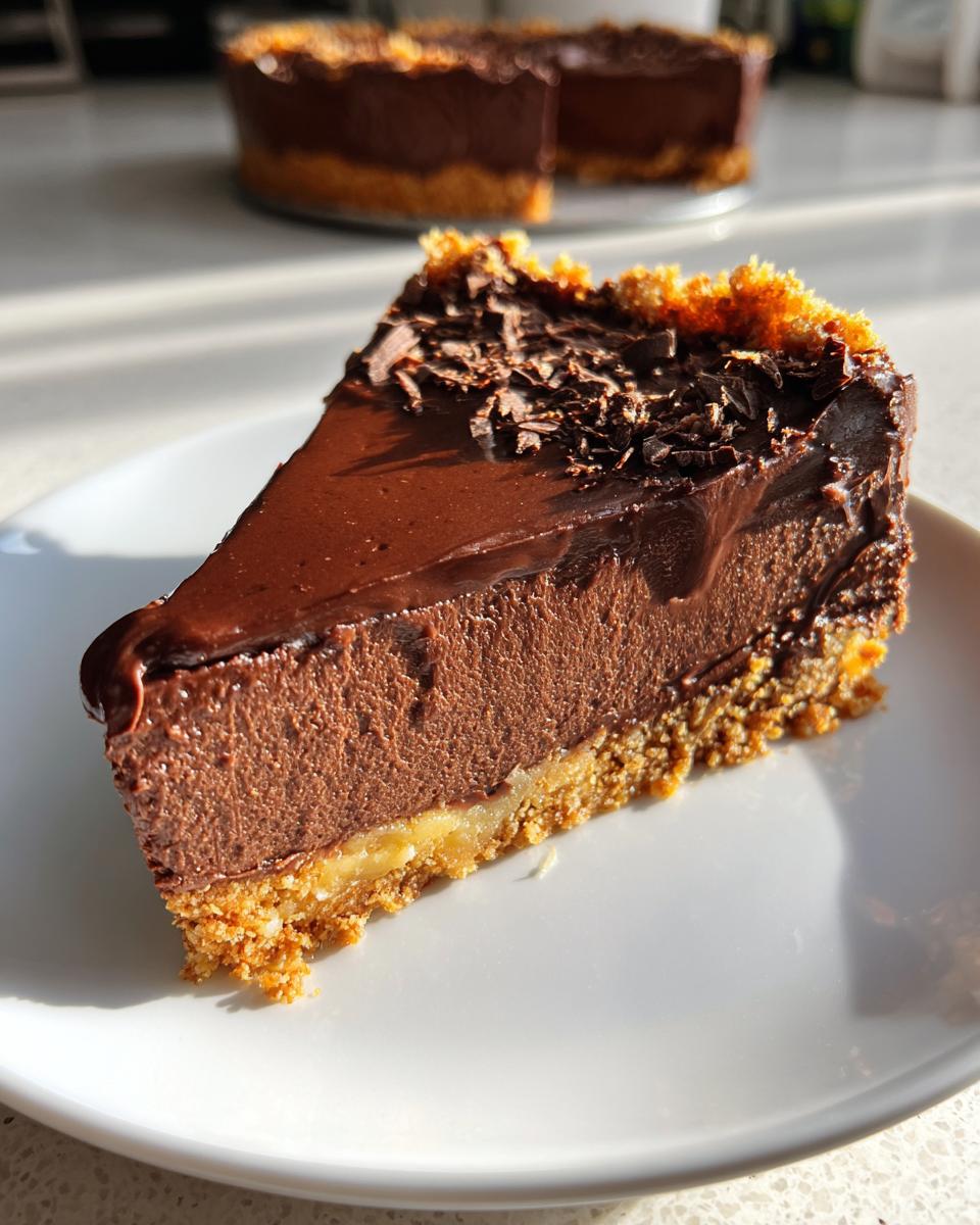 Gluten Free Chocolate Cheesecake - detail 1