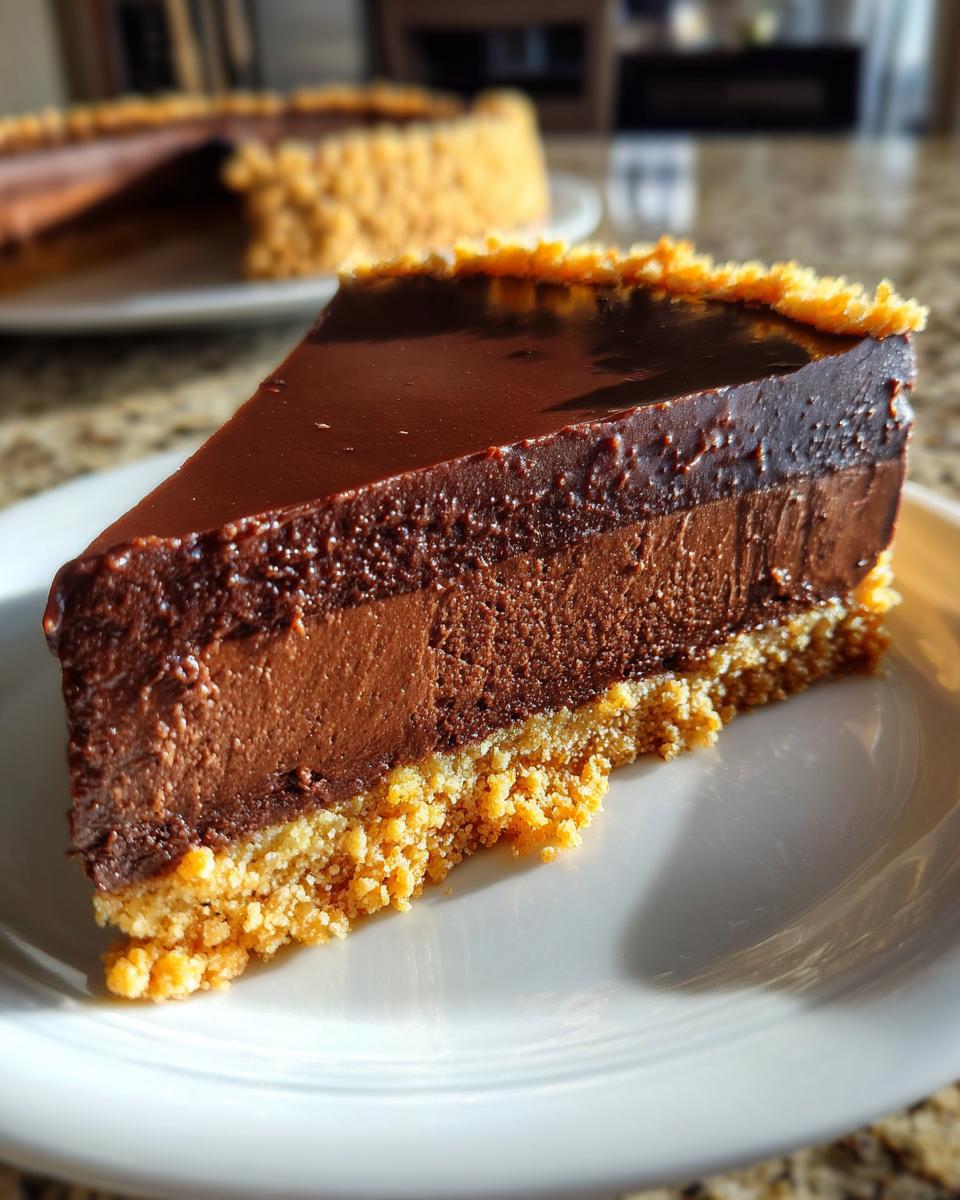 Gluten Free Chocolate Cheesecake - detail 3