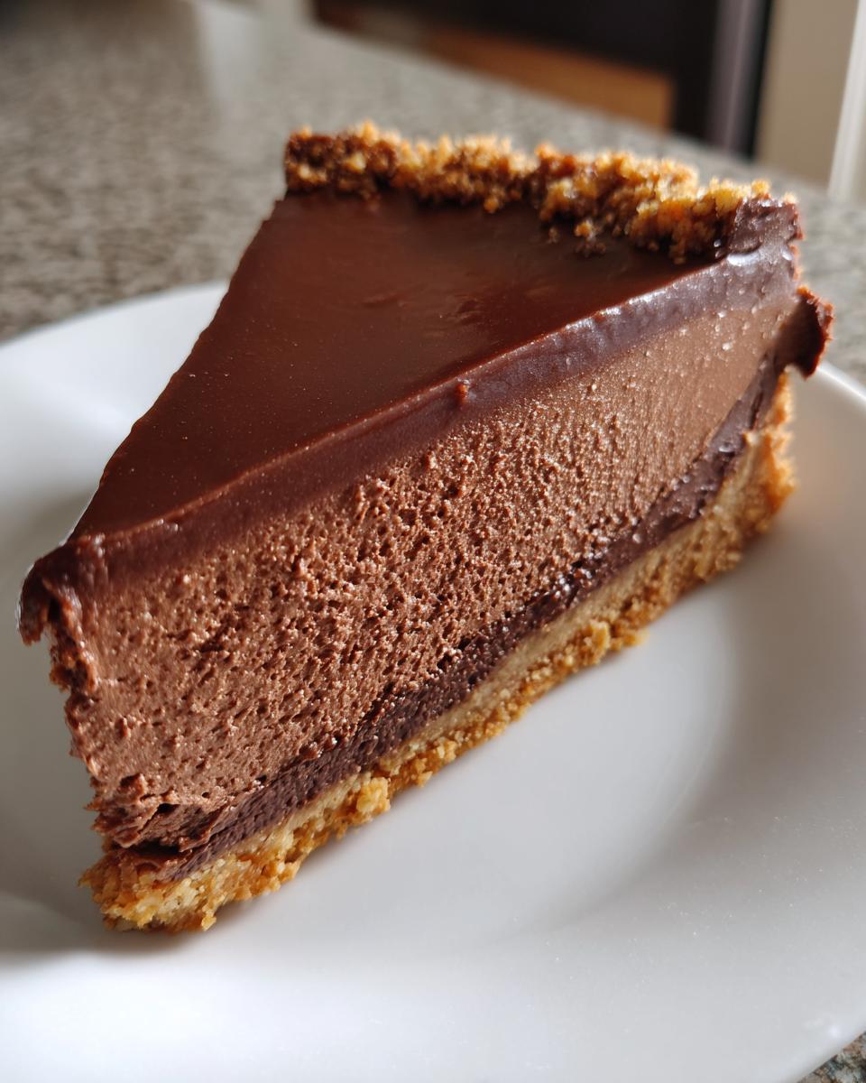 Gluten Free Chocolate Cheesecake - detail 4