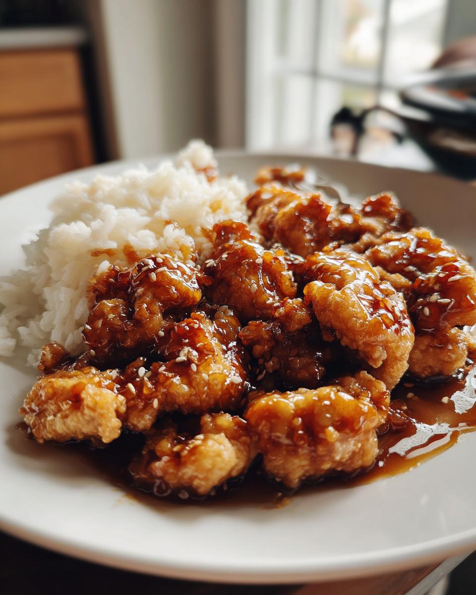 HONEY GARLIC CHICKEN - detail 2