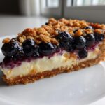 How to Make Blueberry Crumble Cheesecake