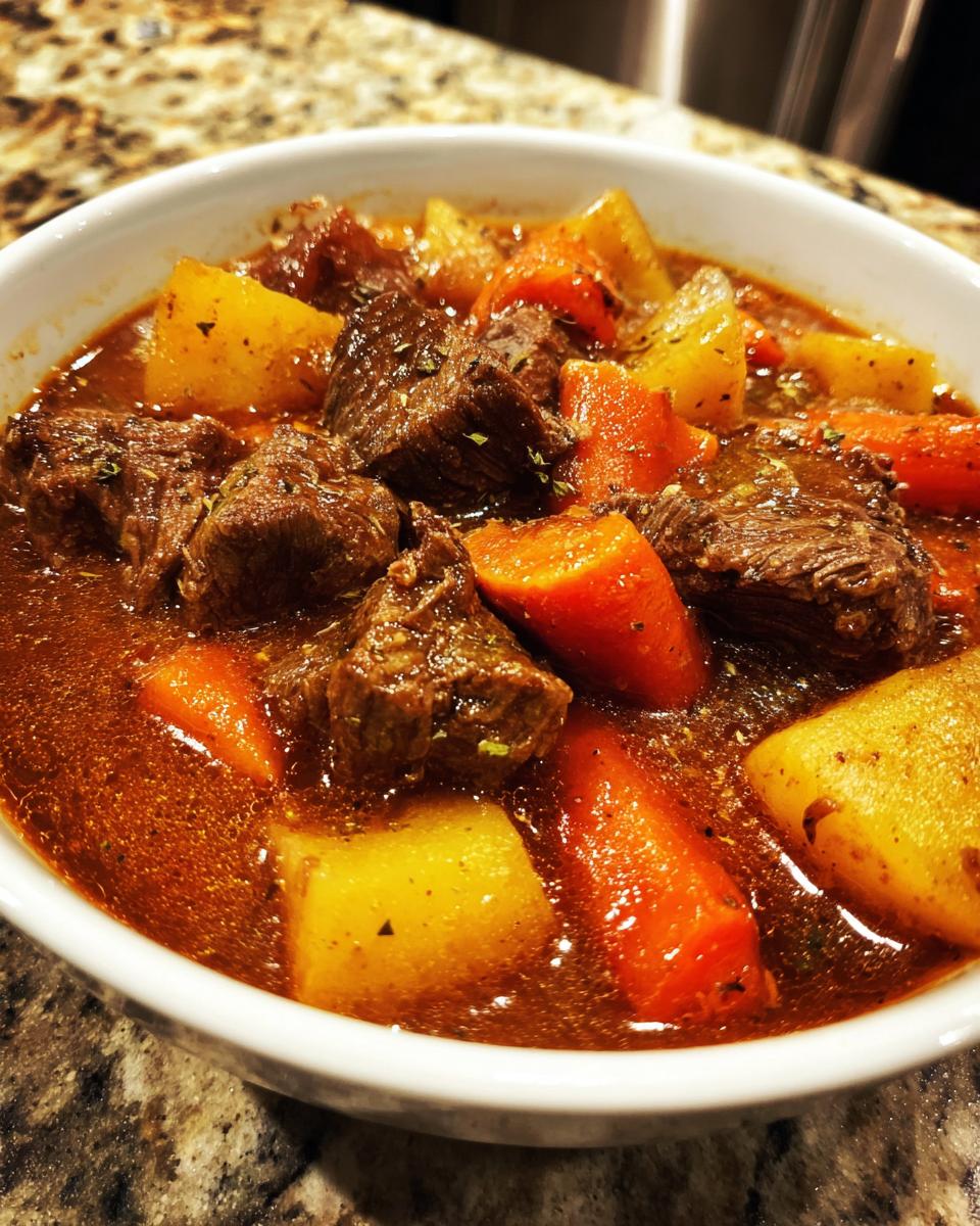 Instant Pot Beef Stew - detail 3