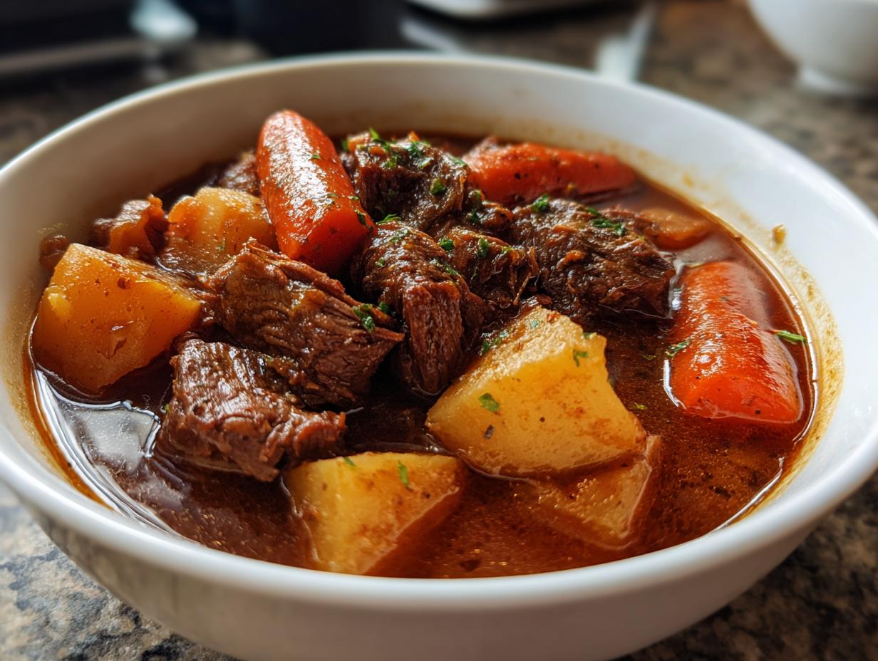 35-Minute Instant Pot Beef Stew: Unbelievably Tender & Flavorful