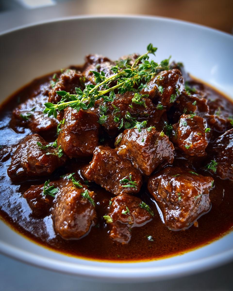 Instant Pot Beef Tips with Gravy - detail 1