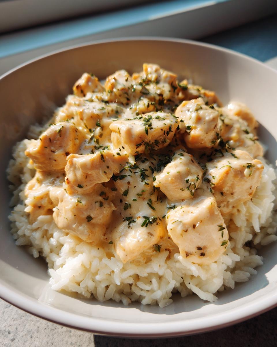 Instant Pot Creamy Chicken and Rice - detail 4