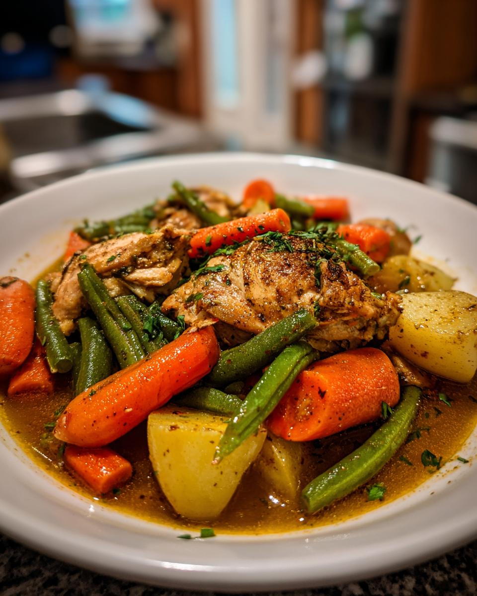 Instant Pot Homestyle Chicken & Veggies - detail 3