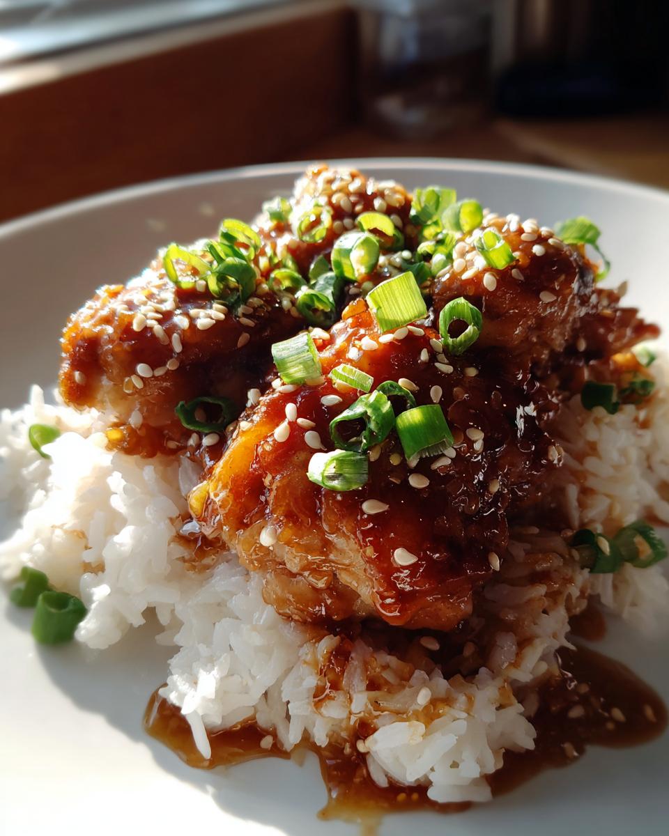 Instant Pot Honey Garlic Chicken - detail 1
