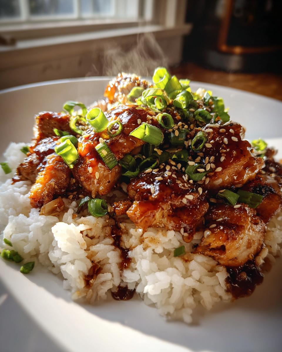 Instant Pot Honey Garlic Chicken - detail 3