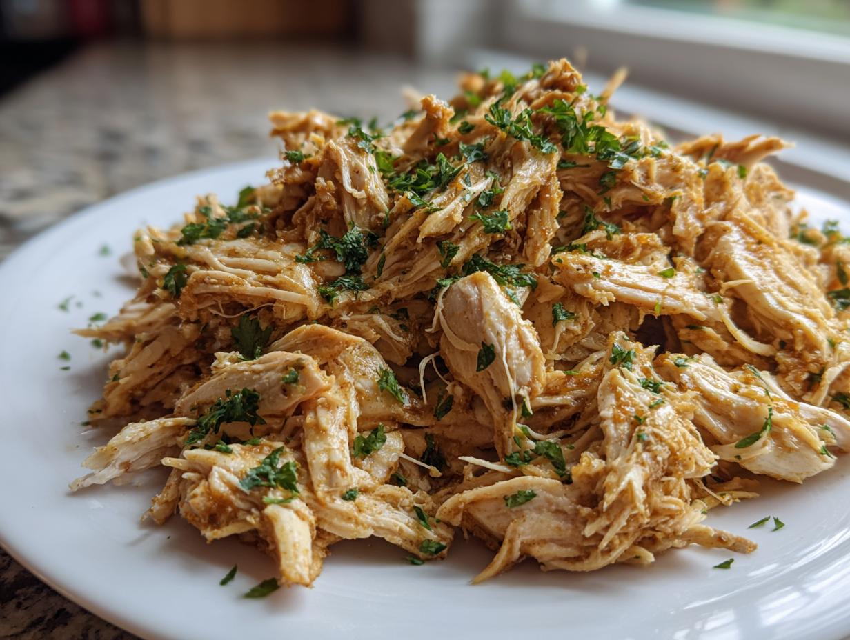 20-Minute Instant Pot Shredded Chicken That Melts Your Stress