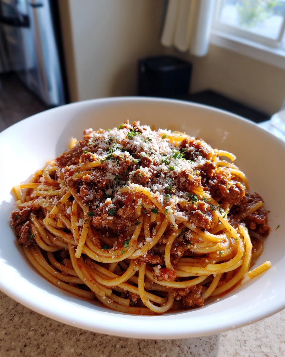 Instant Pot Spaghetti with Meat Sauce - detail 3