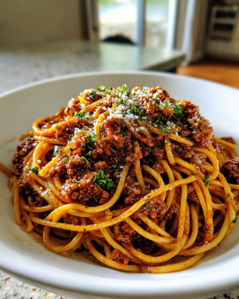 Instant Pot Spaghetti with Meat Sauce - detail 4