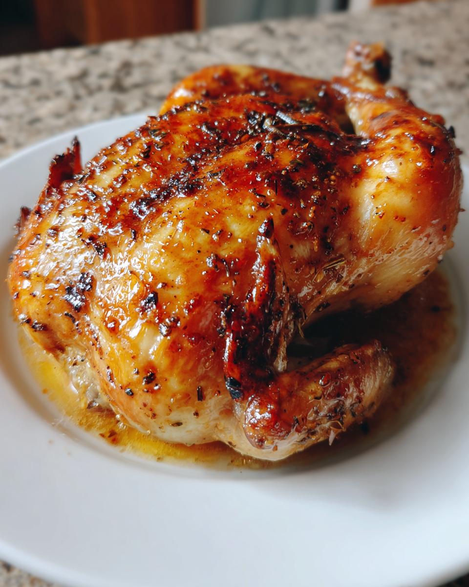 Juicy 6-Ingredient Crockpot Whole Chicken Recipe - detail 1