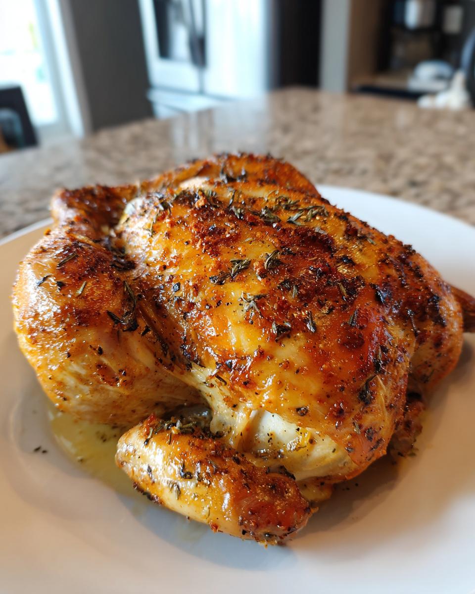 Juicy 6-Ingredient Crockpot Whole Chicken Recipe - detail 2