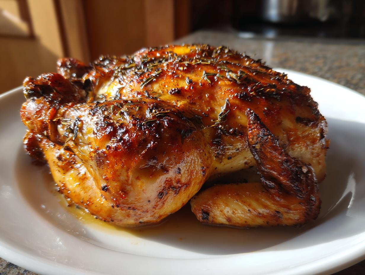 Juicy 6-Ingredient Crockpot Whole Chicken Magic in 6 Hours