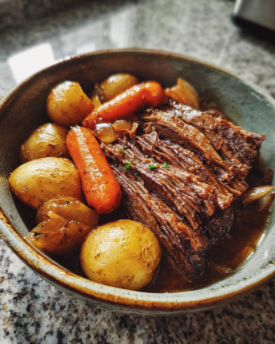 Juicy Instant Pot Pot Roast - detail 1