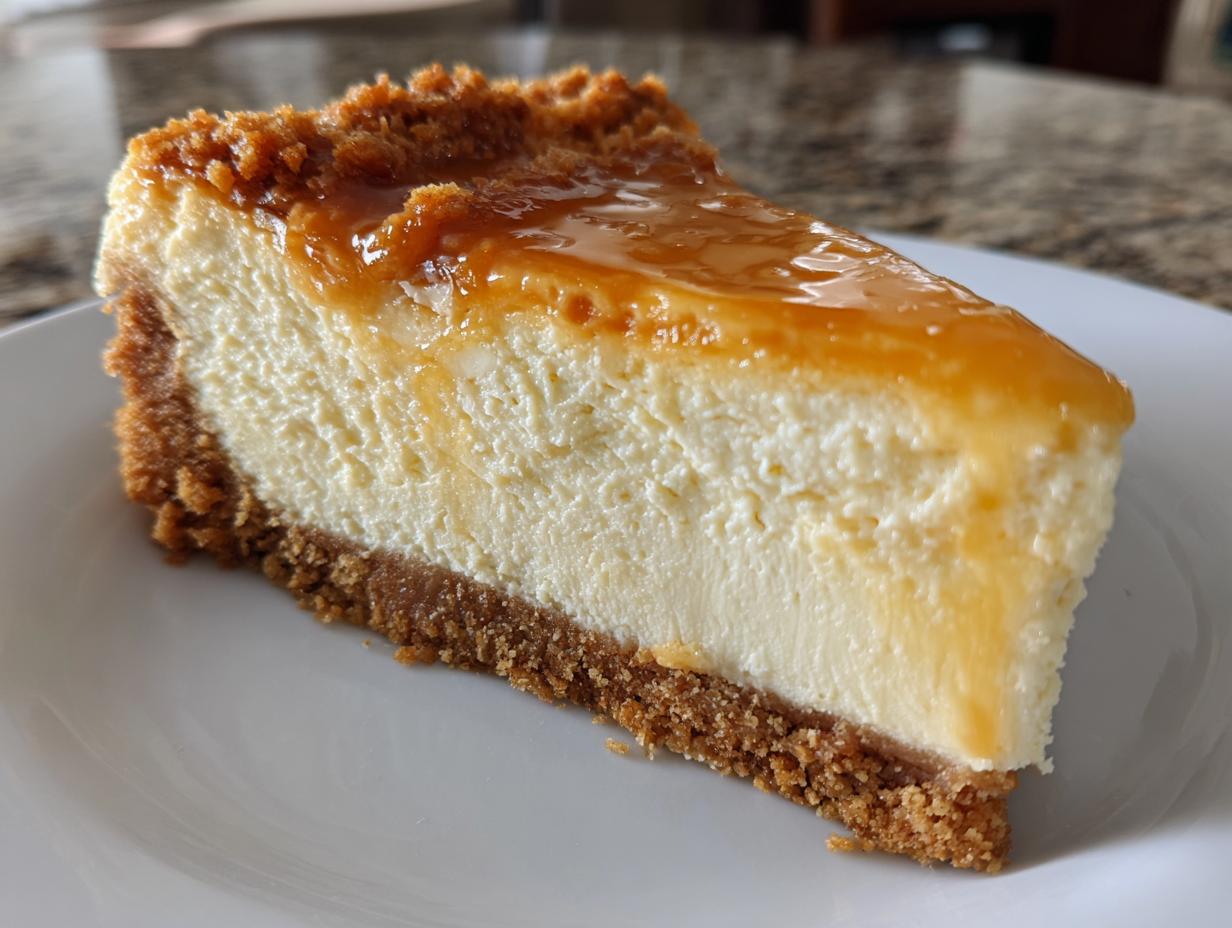 Irresistible Loaded Butterscotch Cheesecake Recipe