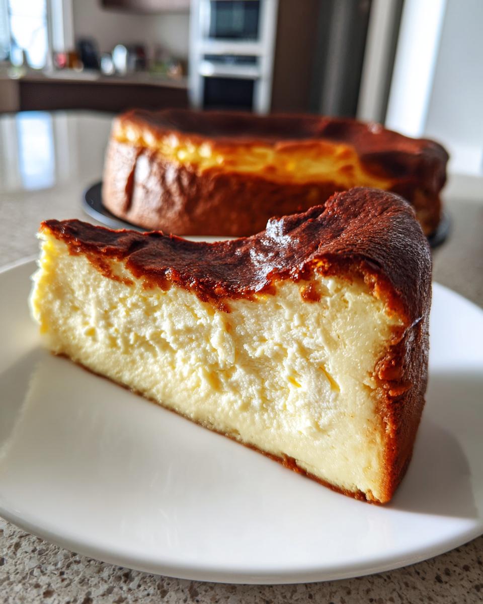 Loaf Pan Basque Cheesecake Recipe - detail 1