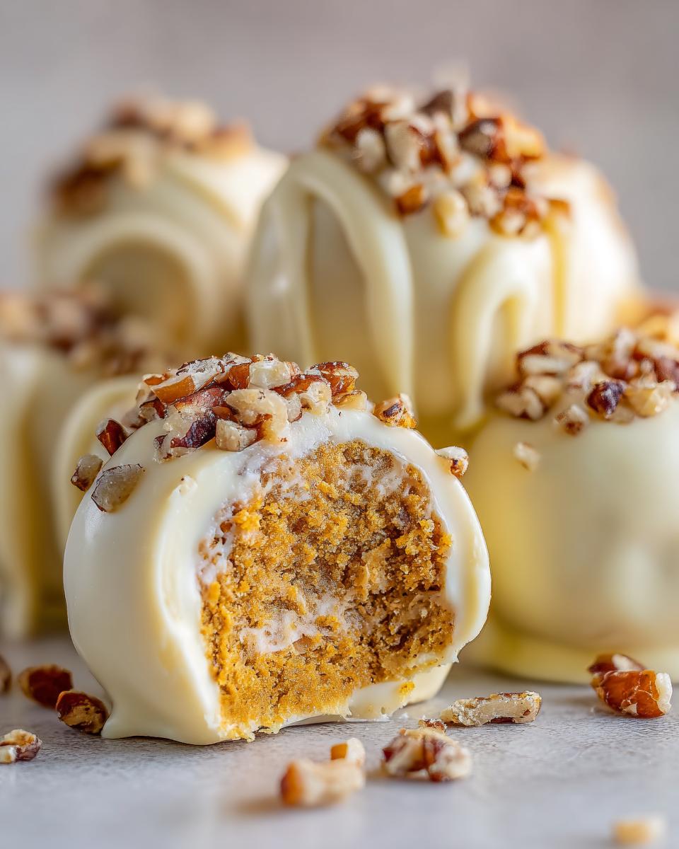 No Bake Pumpkin Cheesecake Balls - detail 3