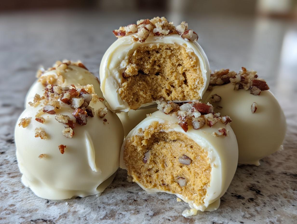 Irresistible No Bake Pumpkin Cheesecake Balls in 30 Minutes