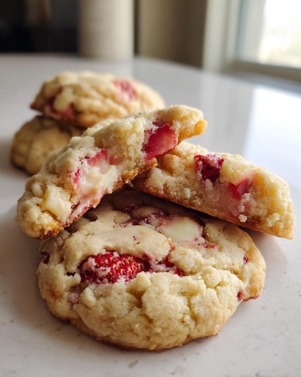 Strawberry Cheesecake Cookies - detail 3
