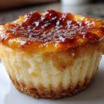 creme brulee cheesecake cupcakes